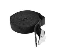 SUPVOX 2pcs Kayak Fastening Belt Black Cargo Binder Straps for Roof Rack Luggage Tie Down Outdoor Heavy Load Secure Binding
