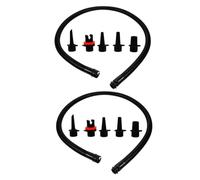 SUPVOX 2pcs Kayak Inflator Extension Hose with Adapter Portable Lightweight Air Pump Extension Tube for Inflatable Paddle Boards and Kayaks Leakproof and Travel-Friendly Pump Accessories