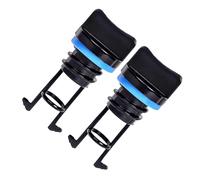 SUPVOX 2pcs Kayak Scupper Drain Plugs Premium Nylon Boat Drainage Stopper for Canoe Paddle Boat Hull Protection Easy Install Accessory