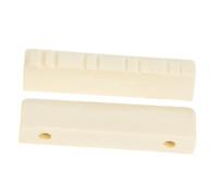 SUPVOX 2pcs Mandolin String Nut Replacement Accessories Lightweight Abs Material White Colour Improve Sustain for Mandolin Players and Families