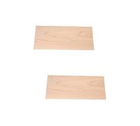 SUPVOX 2pcs Maple Wood Guitar Head Veneer Acoustic Guitar Soundboard for Luthier Projects for Instrument Lovers and Making