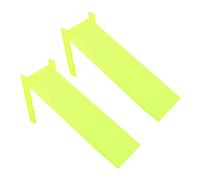 SUPVOX 2Pcs Mechanics Trolley Slopes Physics Teaching Tool Plastic Inclined Plates for School Experiments Random Color Enhance Observation and Analytical Skills Random Color
