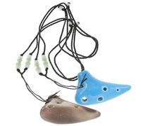 SUPVOX 2pcs Mini Ocarina Beginner Wind Instrument for Adorable Design with Sound for Music Education and Fun Learning Activities