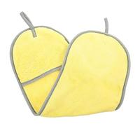 SUPVOX 2pcs Multi-function Pet Bath Towel Dog Towel Super Absorbent Quick Dry Pet Fleece Car Shower Large Bath