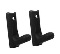 SUPVOX 2Pcs Multifunctional Wall Mounted Barbell Rack Lightweight Barbell Hanger Storage Holder for Home Gym Fitness Equipment Space-saving Design Smooth Surface Safe Use