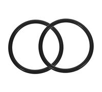 SUPVOX 2pcs Music Bowl Gasket Singing Bowl Rubber Rings Cushion Soundproof Mat for