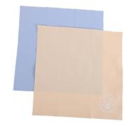 SUPVOX 2pcs Musical Instrument Care Wipes for Cleaning and Polishing Guitar Violin Piano Wind Instrument Micro Cloth