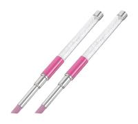 SUPVOX 2pcs Nail Art Grinding Pen for Manicure with Frosted Stone and Plastic Material Ergonomic Design for Comfortable Use Nail Polishing Tool for Home Use