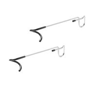 SUPVOX 2pcs Outdoor Camping Light Hooks Stainless Steel Non-Slip Spiral Pole Lamp Hangers Multi-Functional Lantern Holder for Tent Poles and Camping Supplies