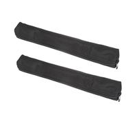 SUPVOX 2Pcs Oxford Fabric Clarinet Storage Pouches with Zipper Durable Mini Saxophone Carry Bags for Wind Instruments Black Protective Cases for Music Competitions