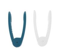 SUPVOX 2pcs Peanut Sheller and Walnut Opener Kitchen Nut Cracking Tool Portable Multi-use Nut Peeling Gadget for Home Cooking with Blue and White Handles