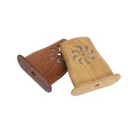 SUPVOX 2pcs Portable Acoustic Guitar Humidifier Wood Grain Sound Cover Moisture Control for Instrument Maintenance Prevents Cracks Protects Tone and Resonance with Rapid Humidity