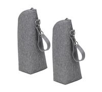 SUPVOX 2pcs Portable Insulated Bottle Bag Food Storage Organizer for Breast Milk Formula Feeding The Go