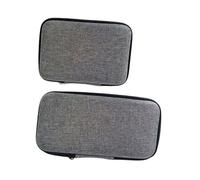 SUPVOX 2pcs Portable Microphone Storage Pouch Earphone Mic Cable Organizer Digital Product Case Compact Travel Earbud Charger Bag for Music and Audio Accessories