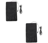 SUPVOX 2pcs Portable Reptile Heating Pad Temperature Electric Heated Mat for Small Pets for Lizards Tortoises and Other Exotic Animals Bite Design