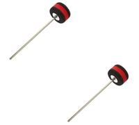 SUPVOX 2pcs Professional Drum Instrument Accessory Easy Install Metal Drum Pedal for Drummers of Levels