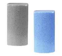 SUPVOX 2pcs Pumice Stone Foot File Exfoliating Callus Remover 13.5x6x3.5cm Foams Glass for Men and Elderly Foot Skin Scrubber for Sole and Heel