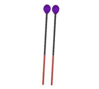 SUPVOX 2pcs Purple Marimba Mallets Percussion Sticks Wooden Xylophone Hammer Instrument Accessories for Hand Drum and Percussion Use