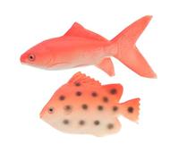 SUPVOX 2pcs Realistic Artificial Aquarium Fish Models for Educational Use Animal Figures for Classrooms Science Exhibits and Ocean-themed Decor