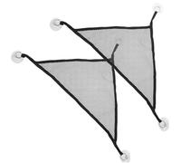 SUPVOX 2pcs Reptile Hammocks for Lizards Snakes Iguanas Mesh Pet Swing Playthings Easy to Clean Random Colors for Terrariums Reptile Habitats