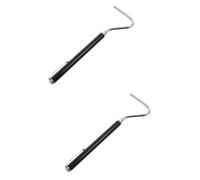 SUPVOX 2pcs Retractable Snake Hook Portable Reptile Catcher Tool for Safe Handling of Snakes and Reptiles Wild