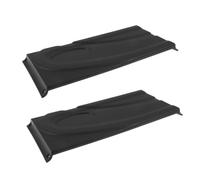 SUPVOX 2pcs Side Mud Guards for Sports and Electric Wheelchairs with Clip System, Textured Plastic Splash Guards Offering Scratch Resistance and Crack Prevention for Urban and Community