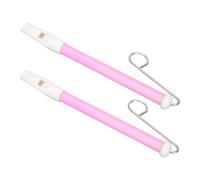 SUPVOX 2pcs Slide Whistle Musical Instrument for Portable Push Pull Flute Lightweight Creative Musical Plaything for Childrens Speech Training and Music Exploration