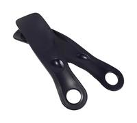 SUPVOX 2pcs Small Plastic Shoe Horns for Women and Men Portable Mini Shoe Puller in Blue Lightweight for Tight Sneakers and Boots