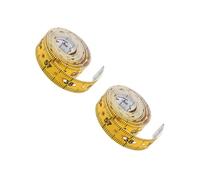 SUPVOX 2pcs Soft Braille Measuring Tape for Blind Flexible Ruler for Vision Impairment Durable and Tool for Sewing and Geometry Markings for Easy Measurement