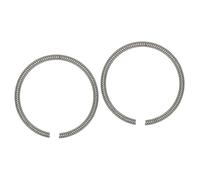 SUPVOX 2pcs Solid Veneer Guitar Sound Rosette Guitar Parts Fretboard Inlay Stickers