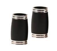 SUPVOX 2pcs Soprano b Flat Clarinet Tubes Clarinet Two Section Tube Tools for Tuning and Basics Practice
