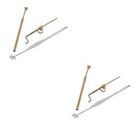 SUPVOX 2pcs Sound Post Setter Clip Gauge Violin Repair Kit Luthier Tool Set for Violin Players