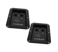 SUPVOX 2pcs Speaker Junction Box Jack Plate Binding Post Connectors Speaker Wiring Terminal Cup for Stage Enhanced Audio Clarity and Secure Connections
