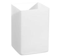 SUPVOX 2pcs Square Lampshade for Table Lamp and Wall Lamp E27 Compatible Milk White Glass Light Fixture with Soft Light Diffuser and Space-Saving Design and Living Rooms