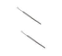 SUPVOX 2pcs Stainless Steel Pet Removal Tool Set Remover for Dogs and Cats Non- Handle to Use Portable Accessories for