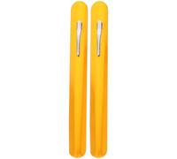 SUPVOX 2pcs Stainless Steel Table Crumb Scraper Set Portable Bread Crumb Sweeper Restaurant Home Countertop Cleaning Food-Grade in Gold