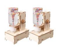 SUPVOX 2pcs Stem Tornado Maker Kit for Interactive Physics Experiment Playset Montessori Science for Elementary Weather Learning DIY Science Project for Classroom and Home