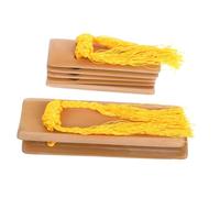 SUPVOX 2pcs Traditional Kuaiban Bamboo Clappers for Adults Unique Sound Production Engaging Performance Props for Stage Shows and Speech Competitions Crisp and Distinctive Sound Quality