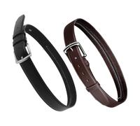 SUPVOX 2pcs Travel Anti-Theft Security Waist Pouch with Multiple Zippered Pockets, Fit Comfort Pu Money Belt for Everyday Activities and Running, Lightweight Hidden Waist Wallet