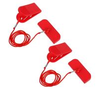 SUPVOX 2pcs Treadmill Magnetic Safety Key Compact Emergency Stop Magnet Replacement for Running Machines Reliable Security Lock Accessories for Gym and Home Use