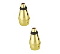 SUPVOX 2pcs Trumpet Mute for Practice Wear-resistant Lightweight Mute Silencer for Silent Practice