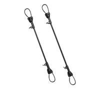 SUPVOX 2pcs Twin Stroller Connector Lightweight Adjustable Baby Stroller Adapter with Easy Storage Black Iron Pipe and Plastic for Toddler Outings