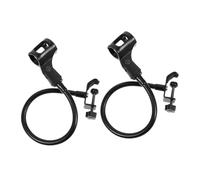 SUPVOX 2pcs Universal Flexible Gooseneck Tube Microphone Holders with Iron Spray Lacquer Material, Easy to Install Or Disassemble, Suitable for Singing and Online Meetings in Black