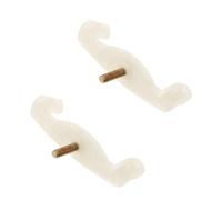SUPVOX 2pcs Universal Violin Shoulder Rest Legs Replacement Pads Made of Sturdy Rubber for 1/4-1/8 Violin with Anti-slip and Deformation-resistant Features