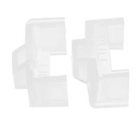 SUPVOX 2pcs Vinyl Record Needle Covers White Plastic Record Player Needle Protector Precise Fit for Turntable Stylus Head Protection