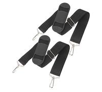 SUPVOX 2Pcs Violin Case Strap Shoulder Pads Lightweight Instrument Bag Belt for Musicians Strong and Comfortable Carrying for Outdoor Performances