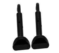 SUPVOX 2pcs Violin Chin Rest Screws Durable Metal Replacement Clamp Screws Easy Installation Violin Accessories for Comfort and Maintenance Half Section Design for Musicians