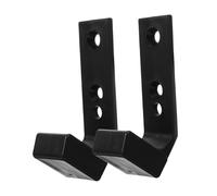 SUPVOX 2Pcs Wall Mounted Barbell Holder Rack for Gym Fitness Stable Dumbbell Rod Storage Stand Easy to Install Space-saving Fitness Barbell Storage Organizer