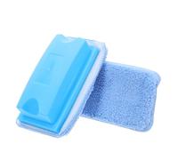SUPVOX 2Pcs Water-Soluble Chalk Erasers for Blackboard - Detachable Washable Dustless Classroom Erasers - Office and School Board Cleaning Supplies