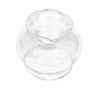 SUPVOX 2pcs White Glass Lampshade for Oil Lamp Windproof and Practical Lamp Cover with Stylish Simple Design Sturdy Household for Decorative Use